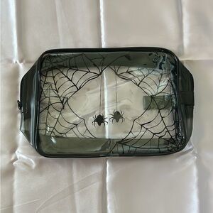 Goth Spiderweb make up bag